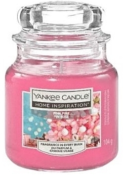 Ароматическая свеча в банке - Yankee Candle Home Inspiration Pink Pine — фото N1