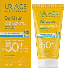 Сонцезахисний зволожувальний крем для тіла - Uriage Bariesun Moisturuzing Cream SPF50+ — фото N2