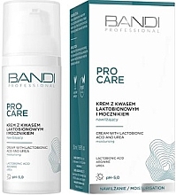 Крем для обличчя з лактобіоновою кислотою і сечовиною - Bandi Professional Pro Care Lactobionic Acid And Urea Face Cream — фото N1