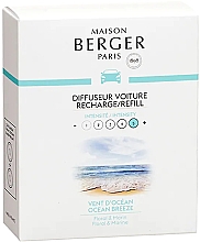 Парфумерія, косметика Maison Berger Ocean Breeze - Аромадифузор для авто (змінний блок)