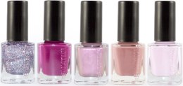 Духи, Парфюмерия, косметика Набор - Makeup Revolution Mulberry Amazing Nail Collection (nail/5x12ml)