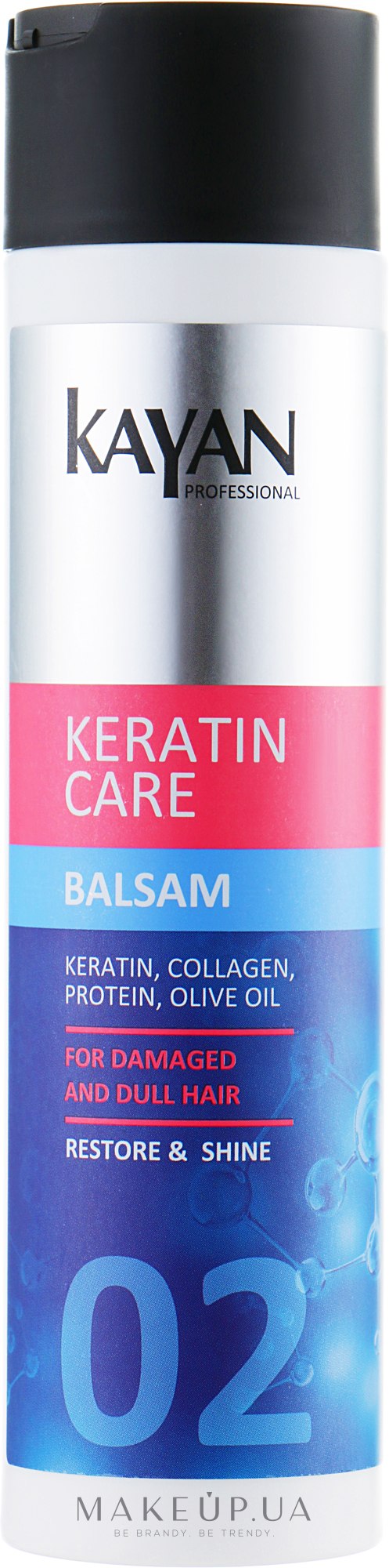 Бальзам для поврежденных и тусклых волос - Kayan Professional Keratin Care Balsam  — фото 250ml