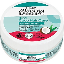 Парфумерія, косметика Маска для волосся 3 в 1 з кокосом - Alviana Naturkosmetik Coco Hair Care