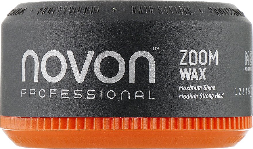 Помада для волос средней фиксации - Novon Professional Zoom Wax Medium Hold — фото N3