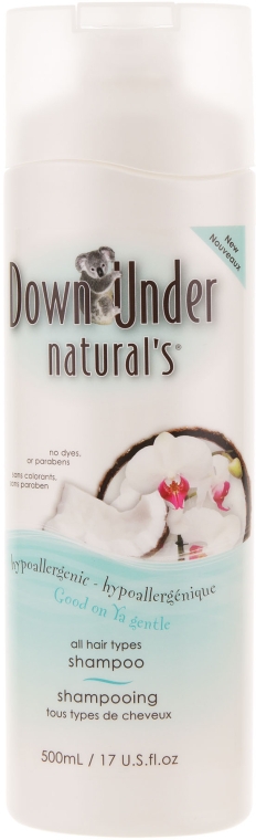 Гипоаллергенный шампунь для волос - Down Under Naturals Shampoo