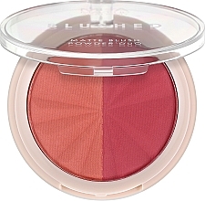 Подвійні рум'яна для обличчя - MUA Blushed Duo Powder Blusher — фото N1