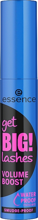 Туш для вій об'ємна водостійка - Essence Get Big! Lashes volume boost mascara waterproof