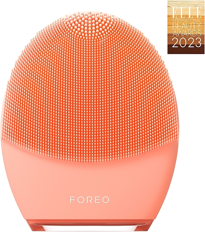 Очищувальна щітка для збалансованої шкіри обличчя - Foreo Luna 4 Balanced Skin Peach — фото N1