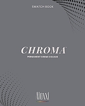 Палітра кольорів фарби для волосся - Aloxxi Swatch Book CHROMA Permanent Creme Colour — фото N1