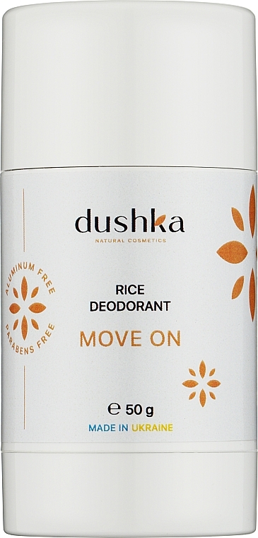 Рисовий дезодорант - Dushka Move On — фото N1
