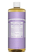 Жидкое мыло "Лаванда" - Dr. Bronner’s 18-in-1 Pure Castile Soap Lavender — фото N4