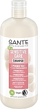 БІО-Шампунь для захисту чутливої шкіри голови з пробіотиками - Sante Sensitive Care Shampoo — фото N2