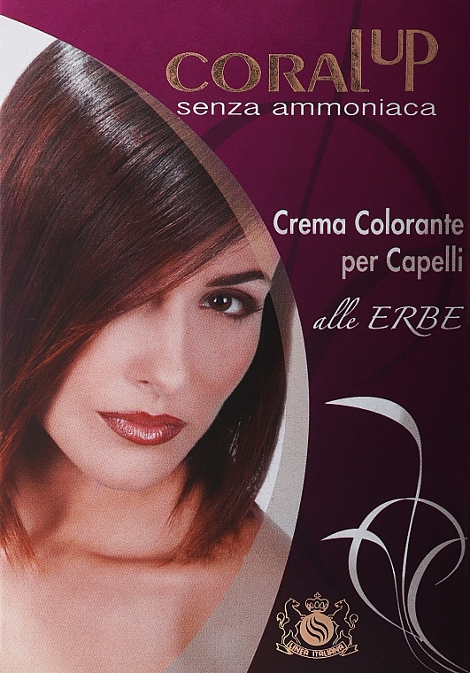 Крем-краска для волос без аммиака - Linea Italiana Coral Up Crema Colorante — фото N1
