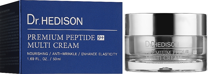 Крем-ремодулятор для лица 9 пептидов - Dr.Hedison Premium Peptide Multi 9+ Cream — фото N2