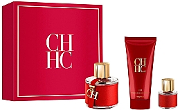 Духи, Парфюмерия, косметика Carolina Herrera CH - Набор (edt/100ml + b/l/100ml + edt/8ml)