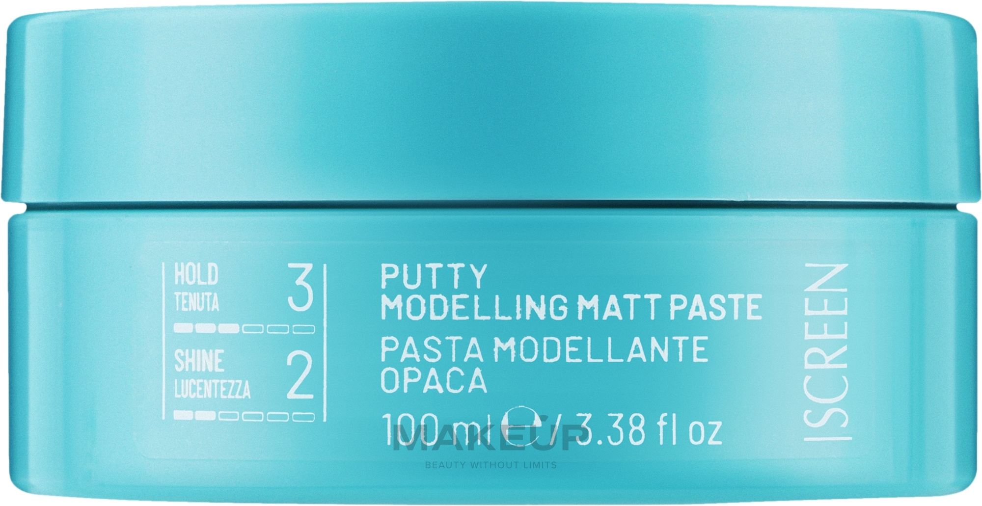 Паста для моделювання волосся з матовим ефектом - Screen Putty Modelling Matt Paste — фото 100ml
