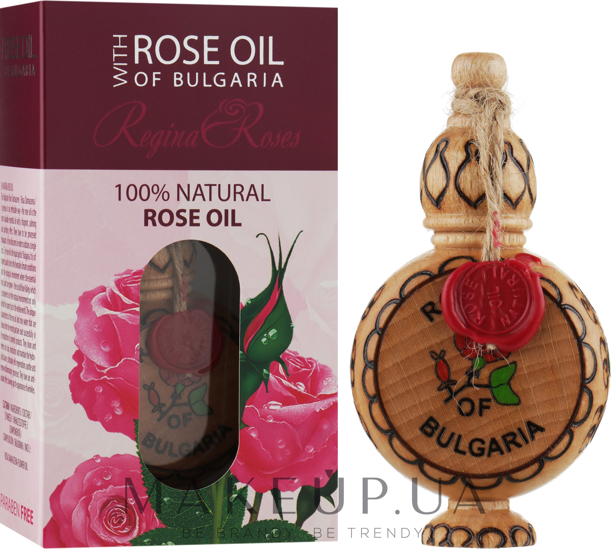 Натуральное Болгарское масло розы - BioFresh Regina Floris Rose Oil — фото 1.2ml