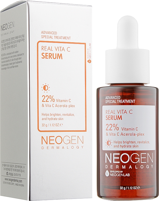 Концентрована сироватка з вітаміном С - Neogen Dermalogy Real Vita C Serum — фото N2