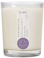 Парфумерія, косметика Ароматична свічка - Parks London Home №005 Blackcurrant & Fig Candle