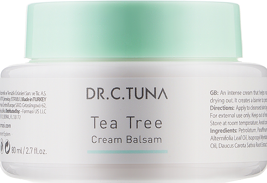 Крем для обличчя - Farmasi Dr.C.Tuna Tea Tree Cream Balsam