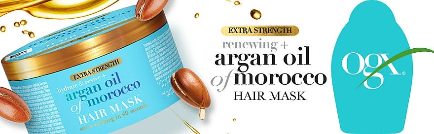 Маска для волос - OGX Argan Oil Hair Mask — фото N14