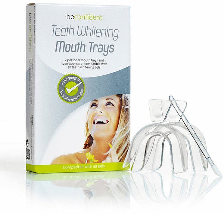 Капи для відбілювання зубів - Beconfident Teeth Whitening Mouth Trays — фото N1
