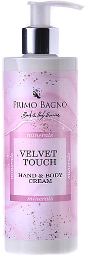 Крем для рук и тела - Primo Bagno Velvet Touch Hand & Body Cream — фото N1