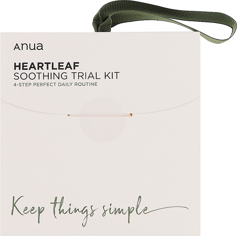 Набір - Anua Heartleaf Soothing Trial Kit (toner/40ml + pad/2pcs + ser/10ml + lot/20ml) — фото N1