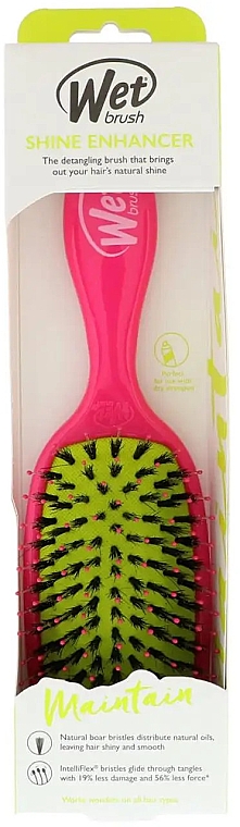 Расческа для волос - Wet Brush Shine Enhancer Pink — фото N3