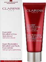 Концентрат - Clarins Super Restorative Decollete and Neck Concentrate — фото N2