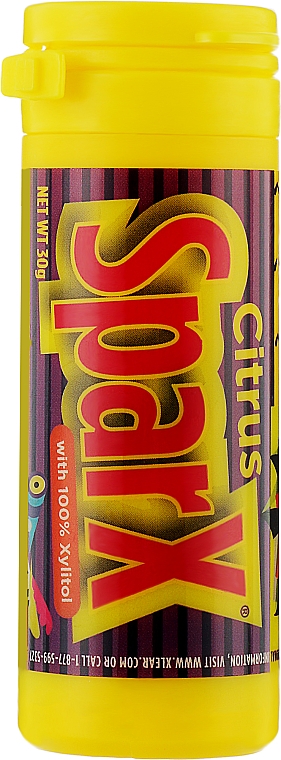Натуральные цитрусовые конфеты с ксилитом - Spry Citrus  — фото N1