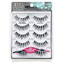 Духи, Парфюмерия, косметика Накладные ресницы с апликотором - Ardell 5 Pack Black Wispies Lashes