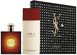 Духи, Парфюмерия, косметика Yves Saint Laurent Opium - Набор (edt/90ml + b/l/200ml)