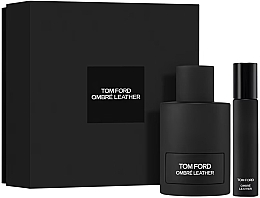 Духи, Парфюмерия, косметика Tom Ford Ombre Leather - Набор (edp/100ml + edp/10ml)