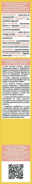 Cонцезахисний денний флюїд з вітаміном С для надання сяяння шкірі обличчя, SPF50+ - Garnier Skin Naturals — фото N8