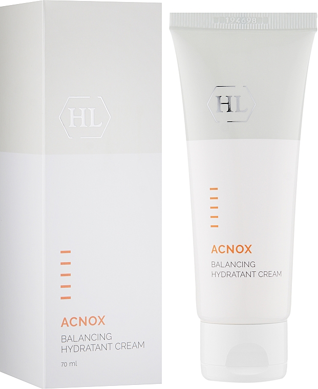 Легкий крем для обличчя з пробіотичним комплексом і амінокислотами - Holy Land Cosmetics Acnox Balancing Hydratant Cream — фото N2