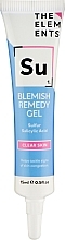 Гель локальної дії для зменшення ознак недосконалостей шкіри - The Elements Blemish Remedy Gel — фото N1