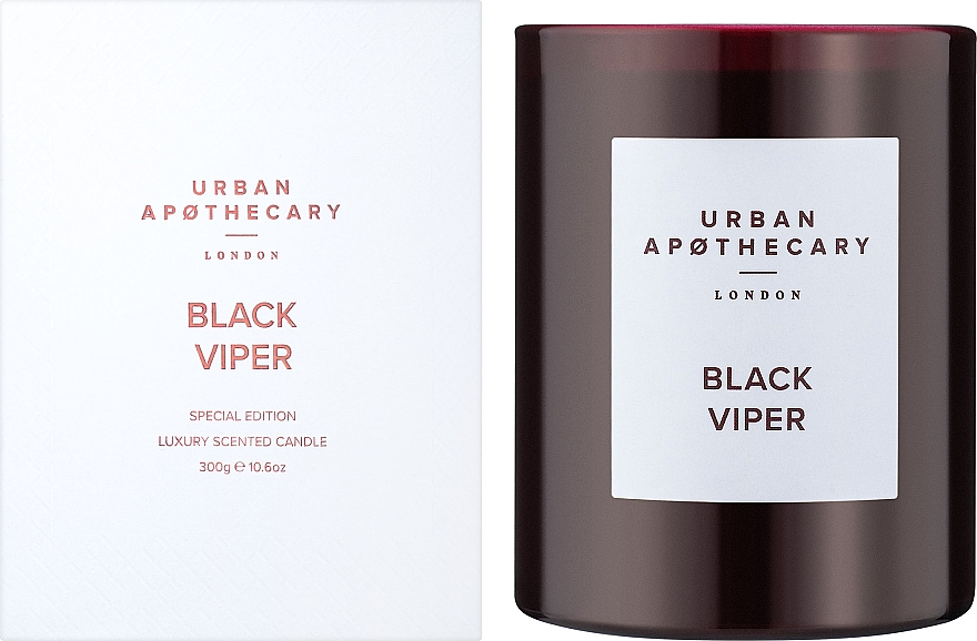 Urban Apothecary Black Viper - Ароматическая свеча — фото N2
