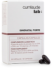 Пищевая добавка - Cumlaude Lab Ginenatal Forte Food Supplement Capsules — фото N1