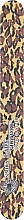 Духи, Парфюмерия, косметика Пилка S-FL3-16B с наждачным напылением, прямая, "Леопард" - Lady Victory