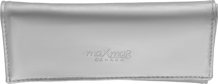 Набір пензлів для макіяжу у футлярі, 18 шт., срібло - MaxMar MB-18 — фото N2