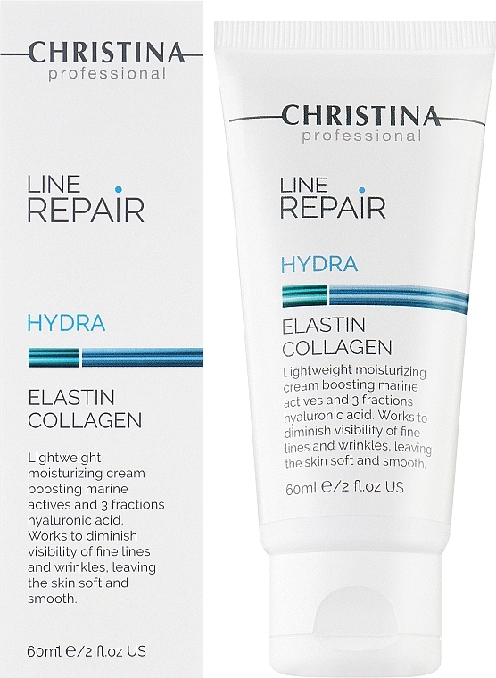 Зволожувальний крем для обличчя "Еластин і колаген" - Christina Line Repair Hydra Elastin Collagen — фото N2
