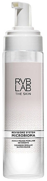 Очищувальна міцелярна вода-мус для обличчя - RVB LAB Microbioma Cleansing Micellar Water-Mousse — фото N1