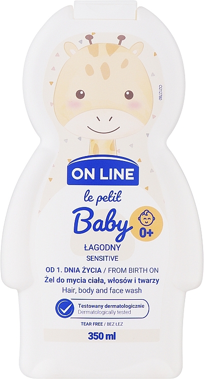 Шампунь-гель для душа - On Line Le Petit Baby Sensitive 0+ — фото N1