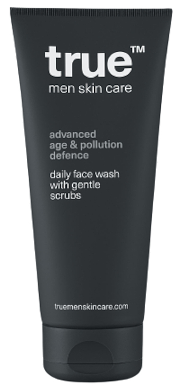 Гель для обличчя - True Men Skin Care Advanced Age & Pollution Defence Daily Face Wash With Gentle Scrubs — фото N1