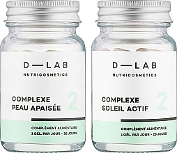 Набор - D-Lab Nutricosmetics Total-Radiance Duo (caps/2x28pcs) — фото N2