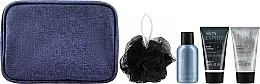Набор - The Kind Edit Co Skin Expert Travellers Bag (b/wash/100ml + f/wash/50ml + b/lot/50ml + sponge + bag) — фото N2