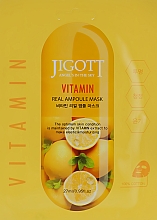 Ампульная маска с витаминами - Jigott Vitamin Real Ampoule Mask — фото N1