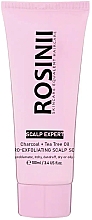 Скраб для шкіри голови - Rosinii Scalp Expert Charcoal + Tea Tree Oil Micro-Exfoliating Scalp Scrub — фото N1