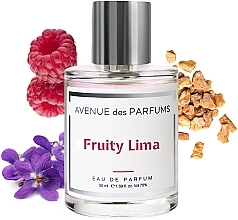 Avenue Des Parfums Fruity Lima - Парфюмированная вода — фото N2